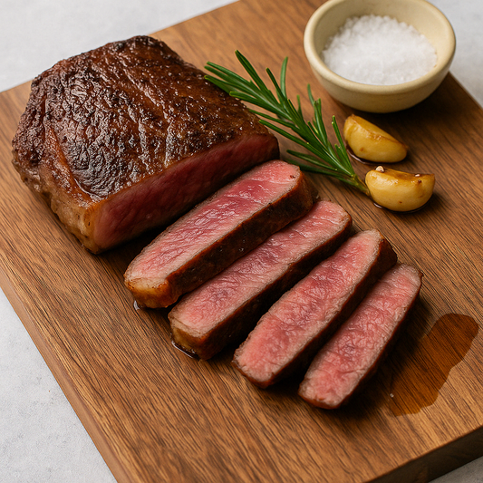 Pan-Seared Steak with Garlic Butter